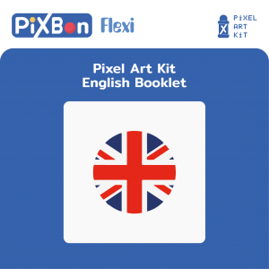 PixBon Flexi Pixel Art Kit / Booklet/ English