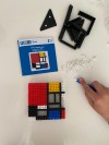 "ART" Series - Pixel Art Kit - 10*10cm - 1 Board - PFS1010 "ART" Series - Pixel Art Kit - 10*10cm - 1 Board - PFS1010