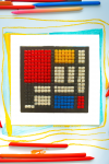 "ART" Series - Pixel Art Kit - 10*10cm - 1 Board - PFS1010 "ART" Series - Pixel Art Kit - 10*10cm - 1 Board - PFS1010
