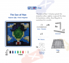 "ART" Series - Pixel Art Kit - 10*10cm - 1 Board - PFS1007 "ART" Series - Pixel Art Kit - 10*10cm - 1 Board - PFS1007