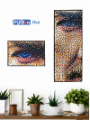 Atatürk - Pixel art kit - 20*50 cm - 10 Board/4000 PixPin - PFA205010 Atatürk - Pixel art kit - 20*50 cm - 10 Board/4000 PixPin - PFA205010