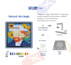 "ART" Series - Vincent Van Gogh - Pixel Art Kit - 10*10cm - 1 Board - PFS1004 "ART" Series - Vincent Van Gogh - Pixel Art Kit - 10*10cm - 1 Board - PFS1004