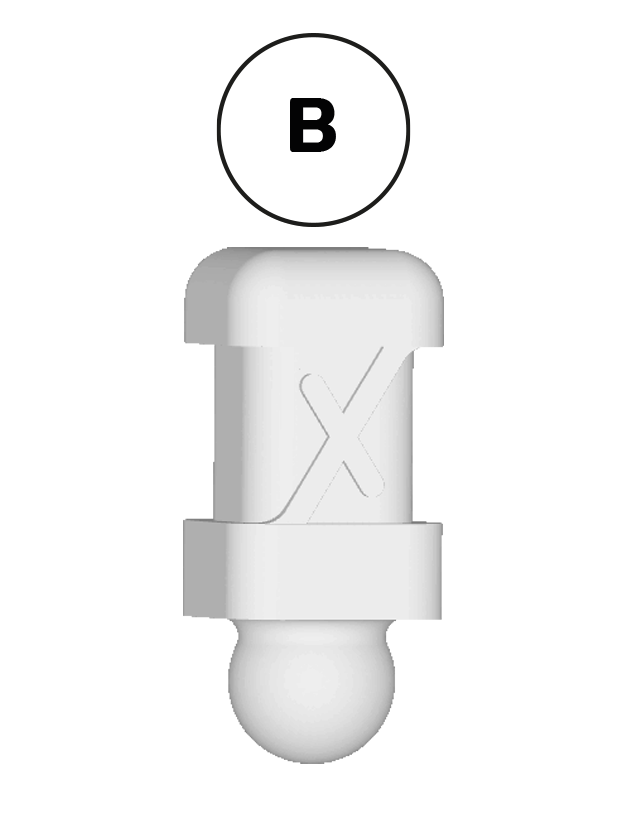 PixPin "B" 200 pieces